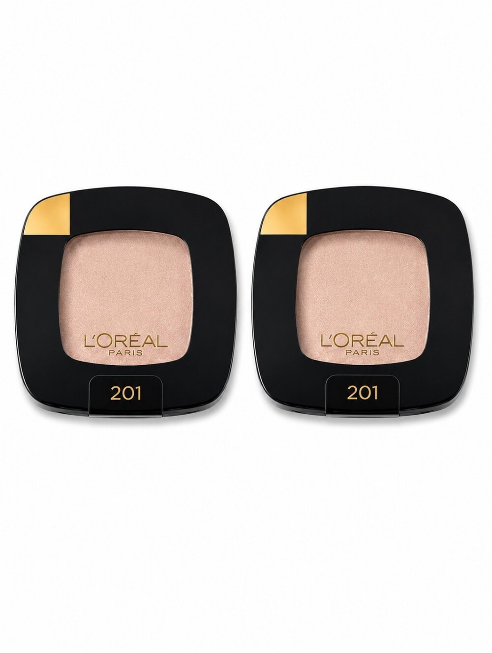 2 x L'Oreal Colour Riche Monos Eyeshadow, 201 Little Beige Dress, 0.12 oz.